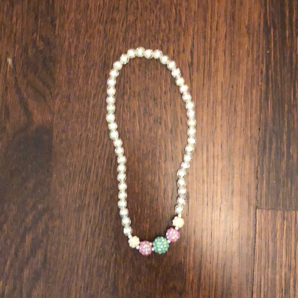 Kids Sparkly Bead Necklace